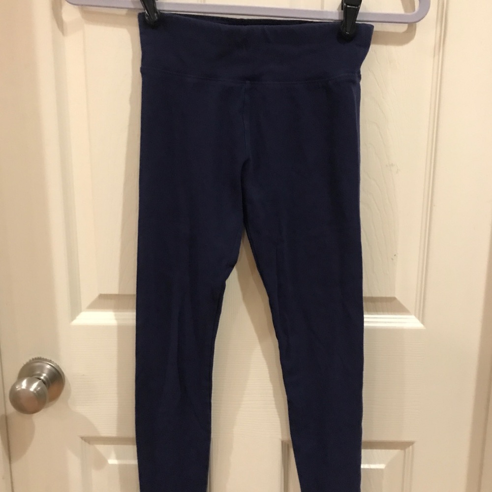 Navy Blue Justice Leggings
